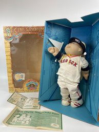 Vintage Red Sox Cabbage Patch Kid In Original Box