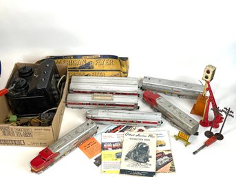Antique Gilbert 'O' Gauge Train Set With Original Literature, Track, Accessories And More!