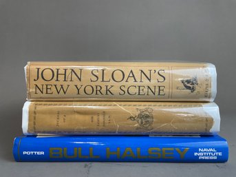Collection Of Hardcover Books - Including John Sloans New York Scene