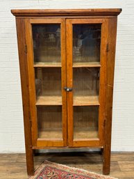 Antique Glass Door Cupboard Jelly Cupboard