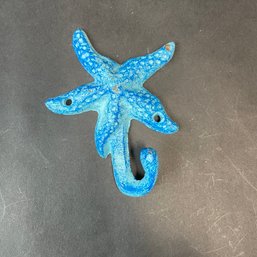 Cast Iron Blue Star Fish Hook