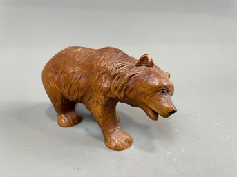 5' Wood Carved Bear