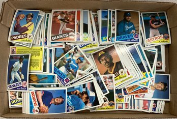 Tray Lot Of 1980s Baseball Cards (3)