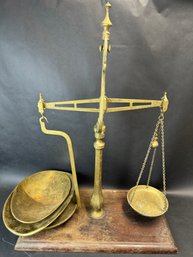 Antique W&T Avery Brass Scale