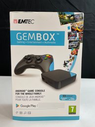Emtec GemBox Android Games Console CPU Quad-Core 1.5GHz 1GB - In Original Box