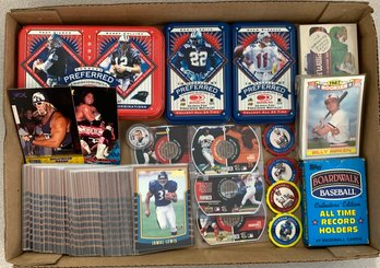 Tray Lot Of Sports Cards And Collectibles (8)