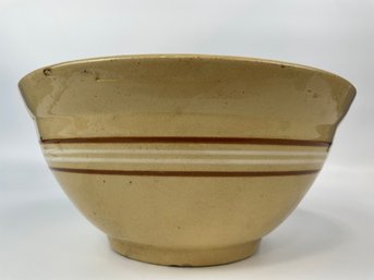 Ovenware Striped Bowl - As Is