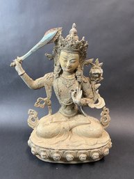 Nepali Manjushri Statue