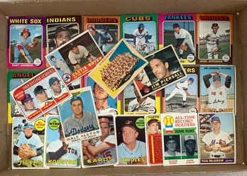 Collection Of Vintage Baseball Cards (10)