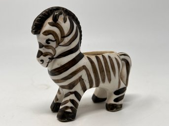 Vintage California Pottery Zebra