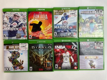 Lot Of Used Xbox One Games