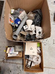 Electrical Supplies Box Lot