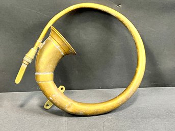 Antique Brass Automobile Horn