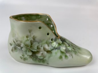 Vintage Porcelain Baby Shoe