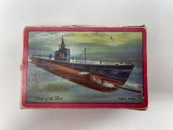 Electric Boat Submarine Series Playing Card Set