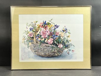 Signed Floral Print By Jodi Jensen