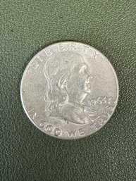 1963 Ben Franklin Half Silver (21)