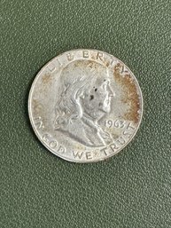 1963 Ben Franklin Half Silver (22)