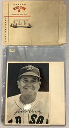 Lot Of 1948 Boston Red Sox Picture Pack Photos