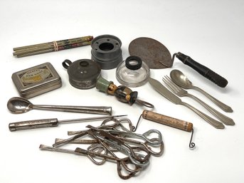 Great Lot Of Vintage Collectibles Including Paint And Bottle Openers With Advertising And More