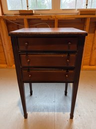 Three Drawer Sewing Stand