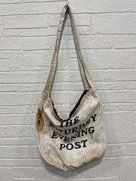 Vintage Newsboy Delivery Canvas Bag