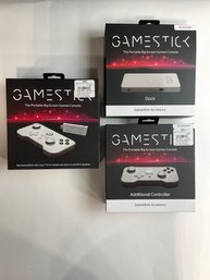 Gamestick Lot - In Original Boxes - Dock And Additional Controller Lot 1