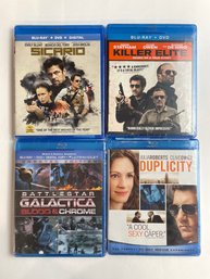 Lot Of (4) Blu Ray Movies Including Galactica, Duplicity And More