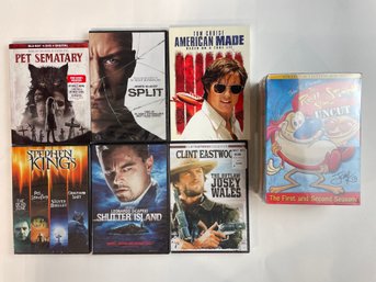 DVD Lot Including Split, Pet Sematary, American Made And More