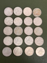 1939-1964 Canadian Dimes  20 Total (C1)