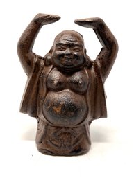 Cast Iron Buddha Statue