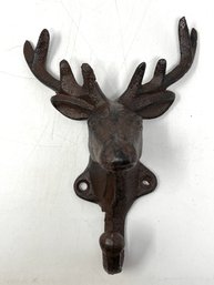 Cast Iron Moose Wall Hook