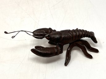 Cast Iron Lobster Figure