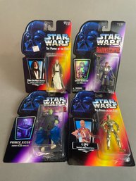 Lot Of Four Star Wars Figures New On Card