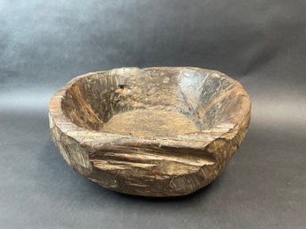 Japanese Burl Wood Bowl