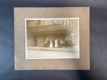 Antique American Cafe Photo Rheingold Beer