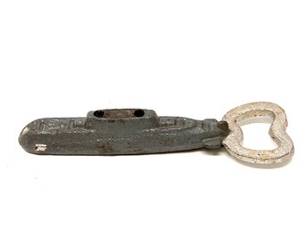 Cast Iron Submarine Bottle Opener