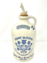Vintage Henry McKenna Half Gallon Kentucky Whiskey Army Mess Issue