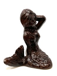 Cast Iron Mermaid Statue