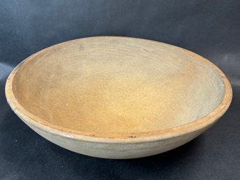 Vintage Wooden Dough Bowl