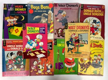 Vintage Walt Disney Comic Lot 8