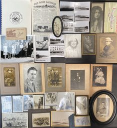 Large Lot Of Vintage Photos And Ephemera