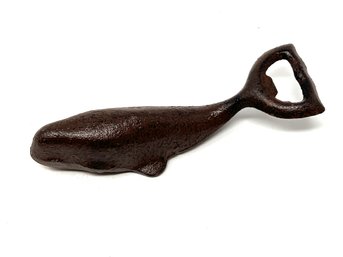 Cast Iron Whale Bottle Opener