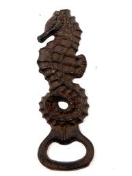 Cast Iron Seahorse Bottle Opener