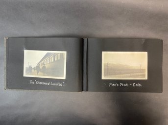 Vintage Photo Album With Travel Photos - Cars, Places, People