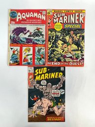 Vintage Aquaman & Sub-Mariner Comics Lot 10