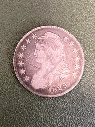 1829 Capped Bust Half