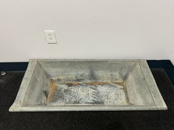 Vintage Zinc Trough