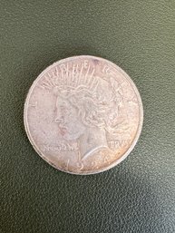 1924 Peace Dollar