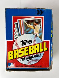 Unopened 1982 Topps Baseball Wax Box